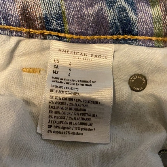 American Eagle woman’s Hi Rise Shortie shorts 4 - Picture 9 of 12